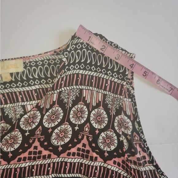 Lucy & Laurel Boho Print Sleeveless Top – 1X - Picture 5 of 8